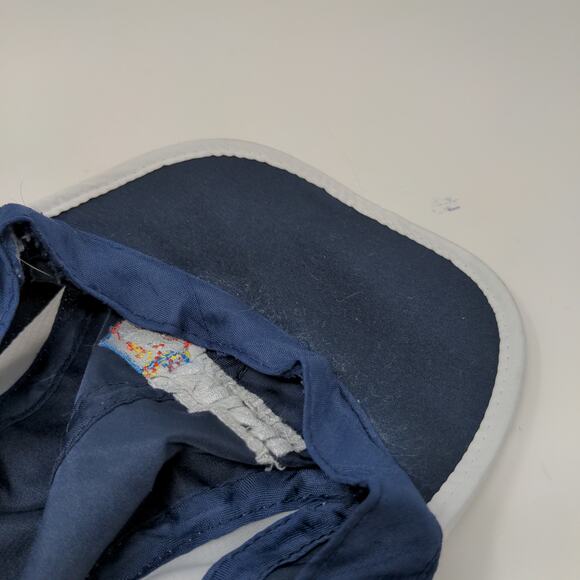 Indy 500 Festival Mini Marathon Strapback Hat Blue Embroidered Logo - Picture 9 of 10